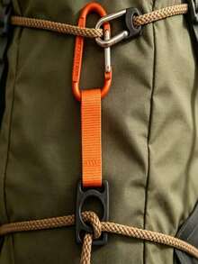 Outdoor Water Bottle Clip Aluminum Alloy Carabiner Hiking Clip Mineral Water Beverage Bottle Hanging Strap Backpack Quick Hook Portable Hanging Rope - Multicolor - View 4