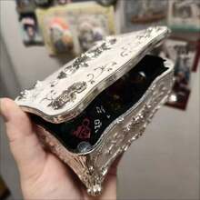 Home Decor 3D Carved Jewelry Box Old European Style - Multicolor - View 1