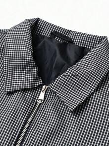 Spring/Autumn Men's Casual Minimalist Versatile Loose Jacket, Suitable For Daily Lightweight Wear - Black - View 5