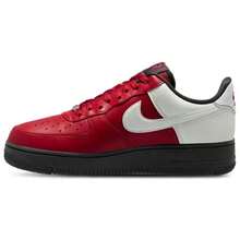 Nike Air Force 1 '07 LV8 Men's Gym Red/Black/Summit White Casual Shoes IB6847-600 | Court-To-Street Style, Iconic Silhouette - 黑紅色 - 查看 3