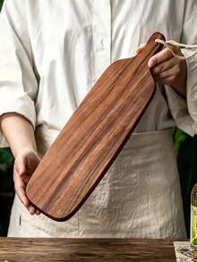 砧板、木质切菜板、托盘、餐盘、家用肉类砧板、奶酪板、可清洗水果板、家用/宿舍蔬菜砧板、厨房用品、厨房小工具 - 棕色 - 查看 13
