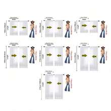 2 Panels Scary Spider Pattern Curtains, Light‑Filtering Rod Pocket Decorative Curtains,Curtains For Living Room,Curtains For Bedroom,Room Decor,Fall Curtains Living Room,Halloween Decor,Fall Style - WSJ-271 - View 3