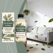 Eucalyptus Moss Scented Essential Oil, Fresh Woody Fragrance Home Air Freshener, Elegant Diffusing Aromatherapy Oil, Creates Warm Atmosphere And Adds Romantic Style, Aromatherapy Essential Oil, Home Indoor Fragrance Oil, Suitable For Diffuser Stone And Aromatherapy Machine, Soothing And Calming Odor-Removing Aromatherapy Liquid, Multiple Scents Available, Indoor Odor-Removing Soothing Fragrance, Universal Home Aromatherapy Refill Liquid For Diffuser Machine, Diffuser Stone And Humidifier - Multi-color - View 3