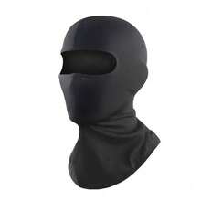 Topi Balaclava Unisex Warna Polos, Bernapas, Penutup Kepala Sepeda, Menyerap Keringat, Masker Pelindung Matahari, Cocok untuk Aktivitas Sehari-hari, Bersepeda, Mendaki, Panjat Tebing, dan Olahraga Ski. - MultiWarna - View 7