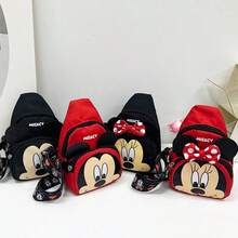 Cute Bow Design Women's Crossbody Bag | Perfect Themed Gift For Casual Outings | Practical Small Shoulder Bag For Phone, Wallet, Keys | Essential Aesthetic Accessory For Back To School Season - Multicolor - View 3