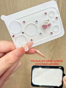 Fruit Element 3D Rhinestone Cherry Lens Protector Luxury 3D Butterfly Crystal Lens Protector Case Compatible With Iphone 17 Pro Max/17 Pro, Transparent Lens Cover Anti-Shock Anti-Scratch Camera Protection Mother's Day Gift - Heart Cherry Diamond - View 5