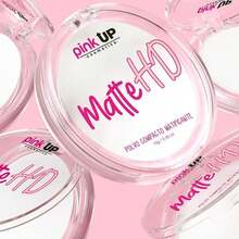 PINK UP COSMETICS Matte HD Pink Up Translucent Mattifying Compact Powder - White - View 7