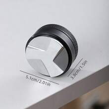 1 buah Alat Penyebar Kopi Espresso, Penyebar Tamper Kopi 51/53/58mm, Alas ABS+Paduan Aluminium, Alat Pembuat Kopi untuk Rumah, Dapur, Kedai Kopi, Perlengkapan Kopi, Alat Espresso, Hitam - Hitam - View 8
