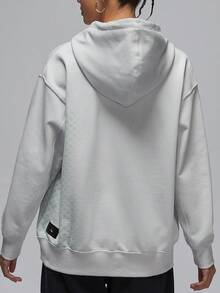 Nike Authentic JORDAN Women's Knit Hooded Pullover Sweatshirt HQ6072-025 - HQ6072-025 - View 2