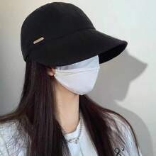 1pc Multicolor Breathable Sun Protection Baseball Cap, Fashionable Multi-Purpose Duckbill Hat With Mask Hook, Soft Foldable, Suitable For Outdoor Activities And Daily Wear, Women's Hat, Men's Hat, UV Protection, Holiday Gift - Multi-color - View 14