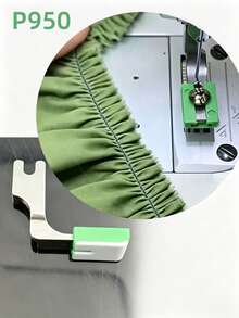 Durable P950 Industrial Sewing Machine Adjustable Gathering Presser Foot, Suitable For Overlock And Gathering Functions, Green Accessory, Suitable For Sewing, Compatible With Multiple Sewing Machines, Meets Industrial And Home Needs - Practical - View 2