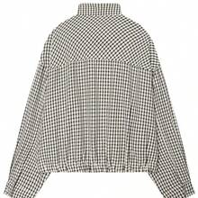 Women Coats - Black and White - View 10
