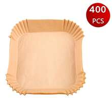 400-50Pcs Disposable Air Fryer Paper Liners, 6.5in Size, Compatible With Multiple 3‑5 QT Air Fryer Models, Home Kitchen Goods, Consumable Accessories For Household Daily Cooking Scenarios, Birthday,Back To School,Home Decor,Kitchen Accessories - Multicolor - View 11