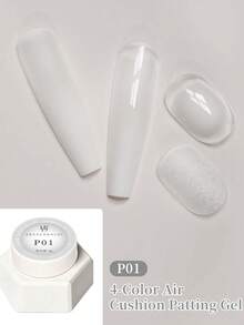 Cat Kuku Gel Bantalan Udara, Gel Semi-Padat dengan Jenuh Tinggi, Cocok untuk Salon Kuku dan Penggunaan DIY Sepanjang Musim - MultiWarna - View 4
