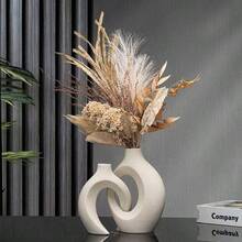 1pc 2D Flat Printed Acrylic Material Realistic Nordic Ins Modern Creative Vase Minimalist Floral Home Decor Luxury Set Ins Style Home Decor Minimalist Wabi-Sabi Style - 1PC - View 5
