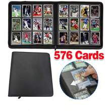 576 Cards Pocket Trading Card Binder 12 Pocket Trading Card Album Folder Case - 35*33*5cm - View 2
