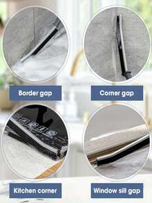 8/5/3pcs Gap Cleaning Brush Set, Kitchen And Bathroom Cleaning Tool Kit, Suitable For Stove, Range Hood And Dirt Removal. Perfect For Cleaning Bathroom Gaps, Sink Gaps, Window Tracks, Tiles And Faucets And Other Small Spaces. - Multicolor - View 5