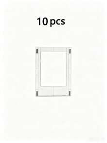 1/4/6/8/10/16pcs/Set Refrigerator Magnets, Fridge Magnets, Plastic Magnetic Photo Frames, Refrigerator Magnets, 3-Inch Photo Frame Decor, Decorative Stickers, Home Decor, Accessories, Christmas Gifts, Halloween Gifts - Transparent - View 11