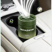 Premium Car Cologne Jasmine Solid Fragrance Balm, Long-Lasting Light Scent - Multicolor - View 2