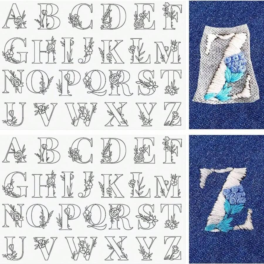 LAMYA Water-Soluble Embroidery Stabilizer Paper For Sewing And Embroidery, Handmade DIY Embroidery Craft Supplies And Accessories