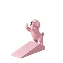 1pc 3D Cute Puppy Door Stopper, Fun Healing Home Decor, Durable Plastic Door Stopper For Home Decoration, Anti-Collision Door Stopper To Prevent Door Slamming And Scratching, Gift For Pet Lovers - A - View 7