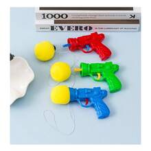 Pistol Spons Baru, Meluncurkan Bola Spons untuk Lelucon dan Penghilang Stres, Alat Permainan Interaktif Orang Tua-Anak, Mainan Pistol Peluncur Spons, Hadiah Penghargaan untuk Siswa, Warna Acak - MultiWarna - View 7