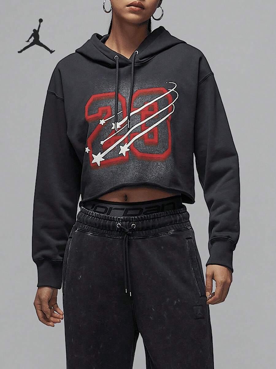 Nike/Authentic JORDAN Women's Fashion Sweatshirt Pullover HJ0146-045 - HJ0146-045 - View 1
