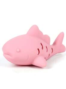 Silicone Fish-Shaped Cat Toy, Catnip-Infused Self-Play Chew Toy, Interactive Kitten Toy For Teeth Cleaning, Durable Pet Supplies For Indoor Cats - Random Color - View 20
