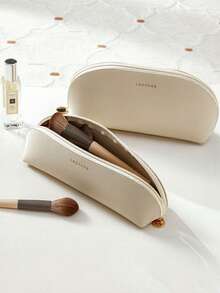 Tas Penyimpanan Kuas Makeup Minimalis, Tas Organizer Alat Makeup Portabel dengan Resleting untuk Perjalanan - Beraneka warna - View 2