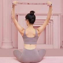 Tali Latihan Resistensi Multifungsi - Alat Bantu Yoga Portabel, Meningkatkan Fleksibilitas dan Kekuatan Otot - Sempurna untuk Pemula, Olahraga, Tari, Pilates, Gym di Rumah, dan Perjalanan - MultiWarna - View 7