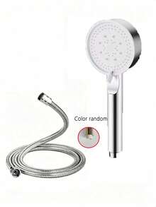 High Pressure 5-Mode Handheld Shower Head With Stainless Steel Hose And Adjustable Bracket, Home Bathroom Decor, Autumn Bathroom Accessories - Multiple Styles - View 10