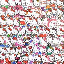 100pcs Sanrio 2-3 Inch Hello Kitty Cute Doodle Waterproof Stickers, Suitable For Holiday Parties, Laptops, Water Bottles, Bumpers, Computers, Phones, Notebooks, Etc. (Random Style) - Multicolor - View 11