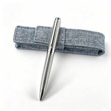 Grid Texture Metal Ballpoint Pen Luxury Business Roller Pen Smooth Writing Office Signature Pen For Men Gift Collection - 701 - View 8