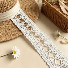 Pita Renda Bordir Retro dengan Rumbai, Lebar 2,8 Inci. Teknik Dekorasi Renda. Cocok untuk Rok Tempat Tidur Bordir DIY, Dekorasi Pesta Pernikahan, Jumpsuit, dan Dekorasi Kerajinan. | Desain Timbul | Barang Dekoratif - Beraneka warna - View 9