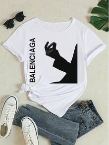 Women T-Shirts - 白色 - 查看 5