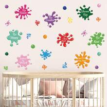 Watercolor Proverbs Exploding Bubbles Home Wall Decals For Nurseries And Bedrooms-Removable - Multicolor - View 2