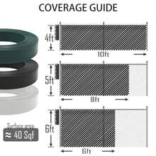 - White View Blocking Privacy Tape Weave W/Bracket For Chain Link Fence 75m/250 Ft Roll UV Resistant - White - View 4