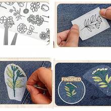 LAMYA Water-Soluble Embroidery Stabilizer Paper For Sewing And Embroidery, Handmade DIY Embroidery Craft Supplies And Accessories - A63-2st - View 3