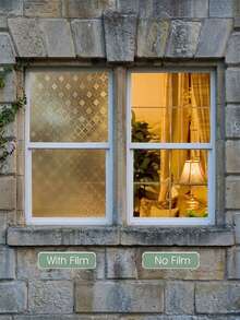 Soft Light Decorative Privacy Window Film, Enhances Home Comfort, Reduces Heat And UV Protection, Suitable For Bedroom, Apartment, Office Windows And Glass Doors - Decorative Film - View 4