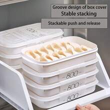 10pcs Refrigerator Storage Containers With Lids, Essential Bento Boxes For Home, Japanese Style Fridge Organizer, Kitchen Food Freezer Storage Containers, Reusable Airtight Sealed Boxes, Leak-Proof Stackable Containers - Multicolor - View 5