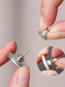 4/12/20/32pcs Modern Metal Magnetic Hooks, Suitable For Curtain Sets, Easy To Install Wall-Mounted Magnetic Clips, Can Be Used For Shower Curtains, Gap Sealing, Wall Stickers And Door Stickers - Multicolor - View 12