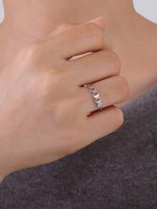 LIKGREAT 1pc Moon Phase Ring Stainless Steel Witch Amulet Finger Ring Fashion Starry Sky Jewelry Women Birthday Gift - Fashion Series - View 6