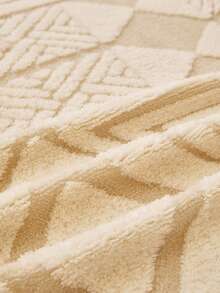 1pc Autumn/Winter Thickened Plush Warm Anti-Slip Sofa Cover, Suitable For Home Living Room And Other Room Decoration, Modern Minimalist Anti-Slip Sofa Throw, Machine Washable And Hand Washable, Fresh Fashion Soft Non-Fading Non-Shedding Bedroom Decor, Pet-Friendly Protective Cover - Beige - View 10