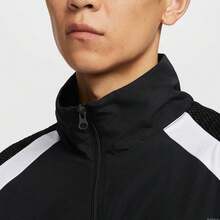 Nike Icon Men's Jacket Fashionable Versatile Casual Sporty Comfortable Breathable Zipper Stand Collar Long Sleeve Basketball Jacket - Black - View 3