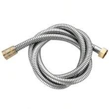 Tatukiko Shower Hose Brass Connector Shower Pipe Bathroom Toilet Encrypted Water Inlet Flexible Hose Extension Pipe Universal Accessory - Brass Interface - View 8