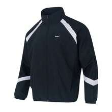 Nike Icon Men's Jacket Fashionable Versatile Casual Sporty Comfortable Breathable Zipper Stand Collar Long Sleeve Basketball Jacket - Black - View 6