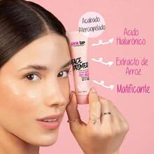 PINK UP COSMETICS Pink Up Matte Porcelain Effect Face Primer - Pink - View 5