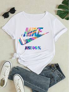 Women T-Shirts - 白色 - 查看 5
