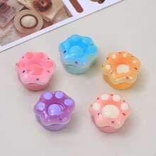 6/12/18pcs Cute 3D Cat Paw DIY Resin Pendant Accessories, Suitable For DIY Crafts, Hair Clips, Scrapbooking Jewelry Making Materials Decoration - Random Mixed - Creative Cat Paw Theme - View 5
