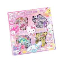Sanrio PVC Material Sticker Manual Card Luggage Personalized Fashion Stickers, Laptop Car Decoration Stickers, Phone Case Stickers, Black Cat Stickers, Waterproof Stickers, DIY Stickers, Decorative Stickers, Cartoon Stickers, Suitcase Stickers, Notebook Water Bottle Guitar Stickers - Multicolor - View 8